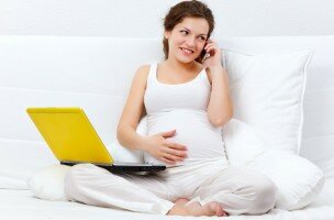 Вред современных технологий связи для беременных